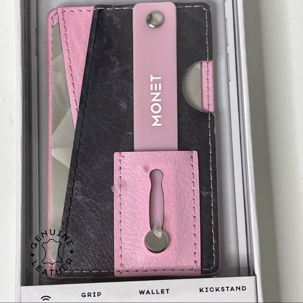 Monet phone grip-wallet-kickstand